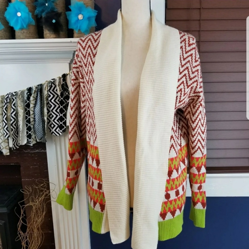 Open front cardigan